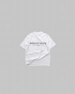 Balanced Society Relaxed Tee - Off white
