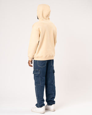 Beige Midnight balance hoodie